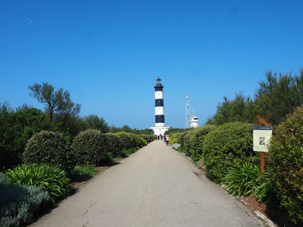 view of the chassiron lighthouse